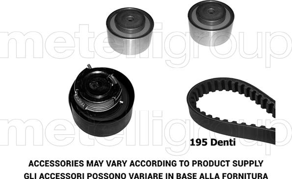 Metelli 29-0198 - Kit cinghie dentate www.autoricambit.com