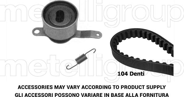 Metelli 29-0151 - Kit cinghie dentate www.autoricambit.com