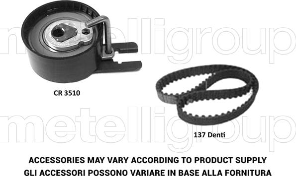 Metelli 29-0112 - Kit cinghie dentate www.autoricambit.com