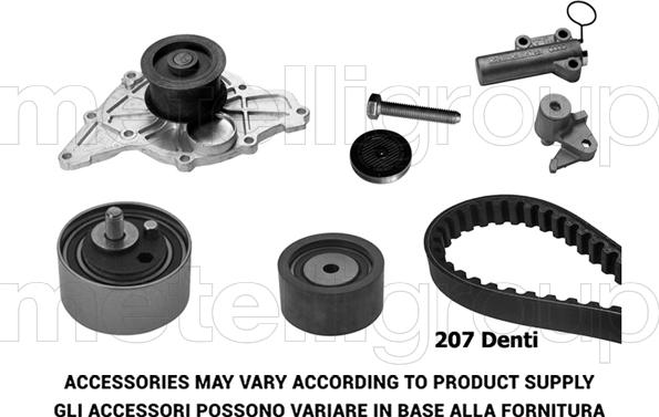 Metelli 29-0173 - Kit cinghie dentate www.autoricambit.com