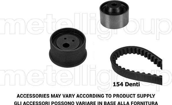 Metelli 29-0391 - Kit cinghie dentate www.autoricambit.com