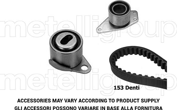 Metelli 29-0358 - Kit cinghie dentate www.autoricambit.com