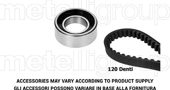 Metelli 29-0313 - Kit cinghie dentate www.autoricambit.com