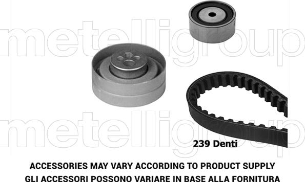 Metelli 29-0379 - Kit cinghie dentate www.autoricambit.com