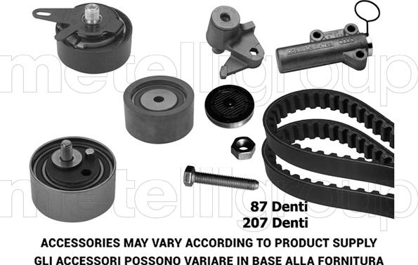 Metelli 29-0263 - Kit cinghie dentate www.autoricambit.com