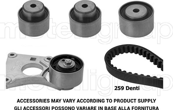 Metelli 29-0210 - Kit cinghie dentate www.autoricambit.com