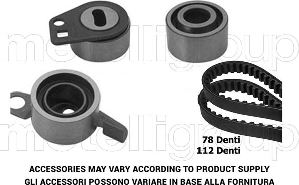 Metelli 29-0211 - Kit cinghie dentate www.autoricambit.com