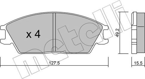 Metelli 22-0081-0 - Filtro olio www.autoricambit.com