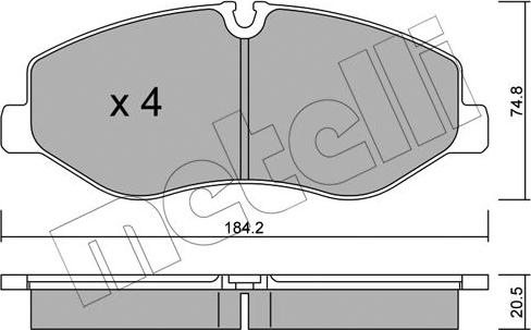 Metelli 22-1139-0 - Filtro olio www.autoricambit.com