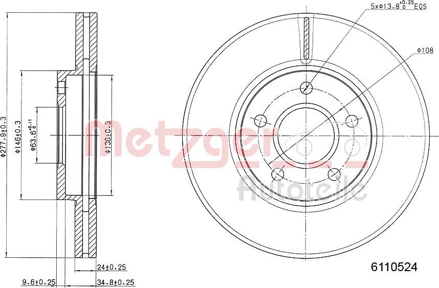 Mintex MDC1556C - Discofreno www.autoricambit.com