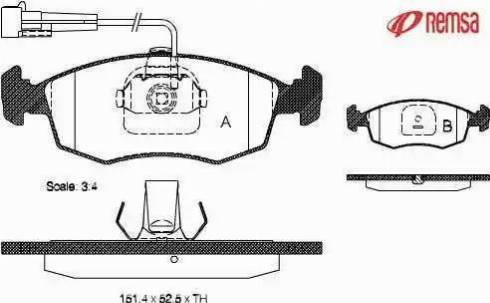 Magneti Marelli 363702161019 - Kit pastiglie freno, Freno a disco www.autoricambit.com