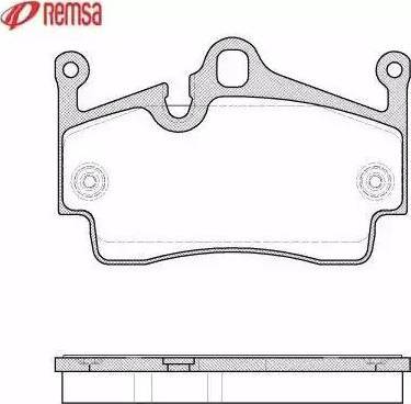 FTE 9005414 - Kit pastiglie freno, Freno a disco www.autoricambit.com