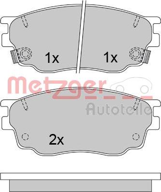 Magneti Marelli 363702161465 - Kit pastiglie freno, Freno a disco www.autoricambit.com