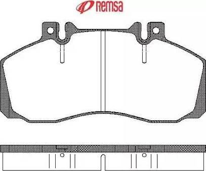 Magneti Marelli BP0248 - Kit pastiglie freno, Freno a disco www.autoricambit.com