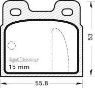 Valeo 114215 - Kit pastiglie freno, Freno a disco www.autoricambit.com