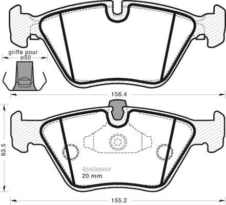 Spidan 32482 - Kit pastiglie freno, Freno a disco www.autoricambit.com