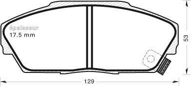 FTE 9001351 - Kit pastiglie freno, Freno a disco www.autoricambit.com