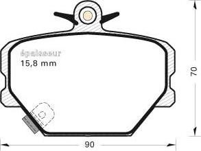 VEMA K629900 - Kit pastiglie freno, Freno a disco www.autoricambit.com