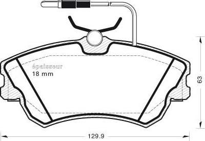 Magneti Marelli 363700209062 - Kit pastiglie freno, Freno a disco www.autoricambit.com