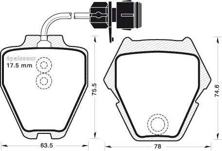 HELLA T1183 - Kit pastiglie freno, Freno a disco www.autoricambit.com