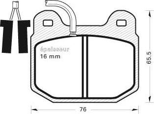 HELLA 8DB 355 017-581 - Kit pastiglie freno, Freno a disco www.autoricambit.com