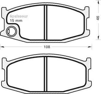 Spidan 0.080166 - Kit pastiglie freno, Freno a disco www.autoricambit.com