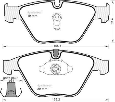 Raicam RA.0789.2 - Kit pastiglie freno, Freno a disco www.autoricambit.com