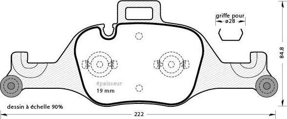 FTE 9001971 - Kit pastiglie freno, Freno a disco www.autoricambit.com