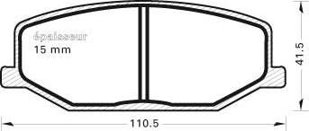 Magneti Marelli 363700200350 - Kit pastiglie freno, Freno a disco www.autoricambit.com