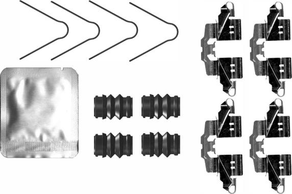 Mintex MBA0098 - Kit accessori, Pastiglia freno www.autoricambit.com