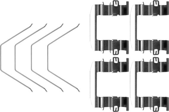 Mintex MBA0016 - Kit accessori, Pastiglia freno www.autoricambit.com