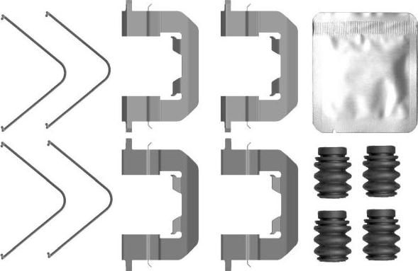 Mintex MBA0123 - Kit accessori, Pastiglia freno www.autoricambit.com