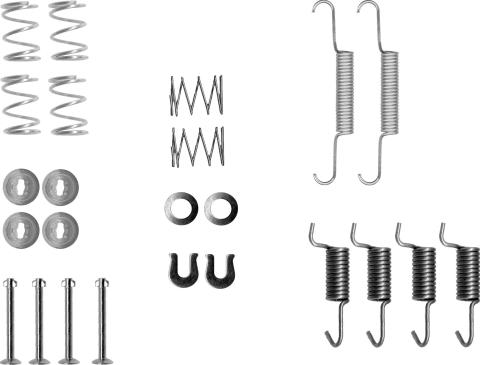 Mintex MBA1900 - Kit accessori, Ganasce freno stazionamento www.autoricambit.com