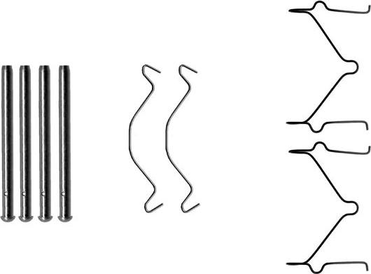 Mintex MBA1209 - Kit accessori, Pastiglia freno www.autoricambit.com