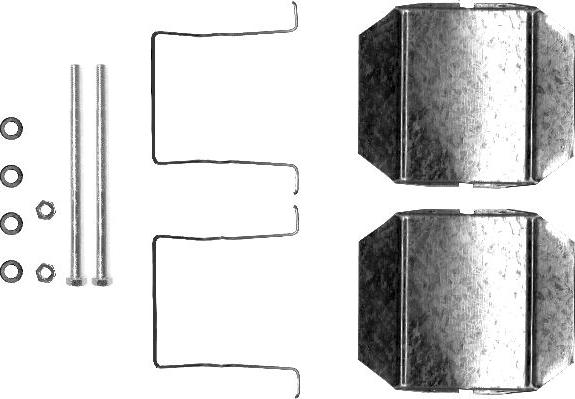 Mintex MBA1237 - Kit accessori, Pastiglia freno www.autoricambit.com