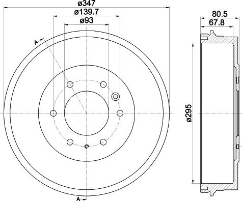 Mintex MBD334 - Tamburo freno www.autoricambit.com