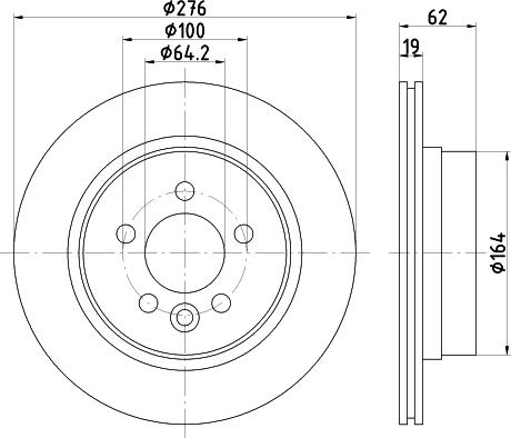 Mintex MDC1683 - Discofreno www.autoricambit.com