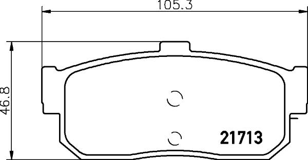 Mintex MDB1501 - Kit pastiglie freno, Freno a disco www.autoricambit.com