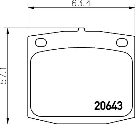 Mintex MDB1159 - Kit pastiglie freno, Freno a disco www.autoricambit.com