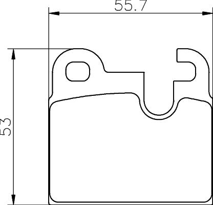 Mintex MDB1116 - Kit pastiglie freno, Freno a disco www.autoricambit.com