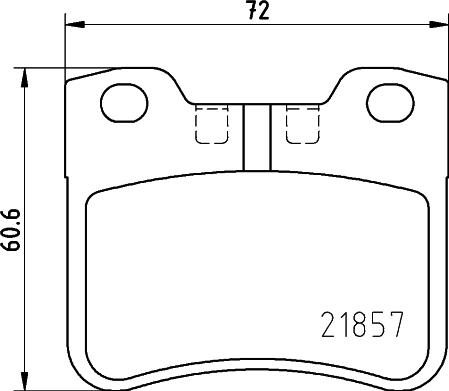 Mintex MDB1806 - Kit pastiglie freno, Freno a disco www.autoricambit.com