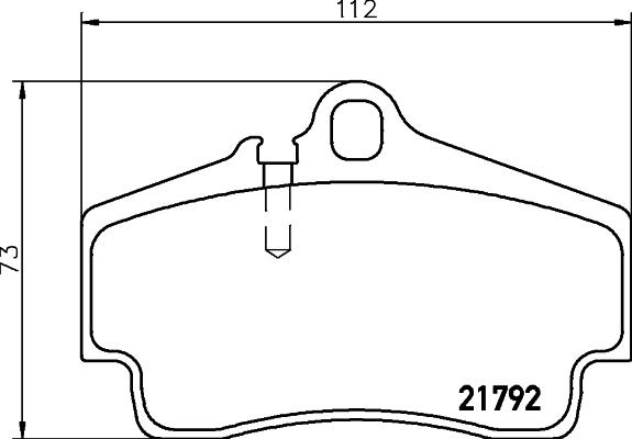 Mintex MDB1874 - Kit pastiglie freno, Freno a disco www.autoricambit.com