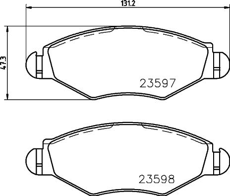 Mintex MDK0208 - Kit freno, Freno a disco www.autoricambit.com