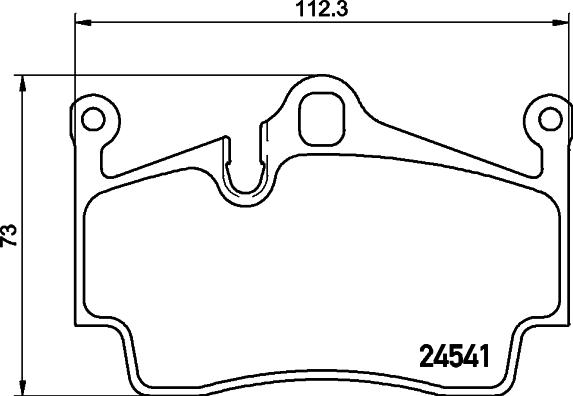 Mintex MDB2889 - Kit pastiglie freno, Freno a disco www.autoricambit.com