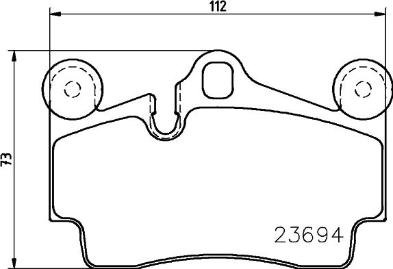 Mintex MDB2752 - Kit pastiglie freno, Freno a disco www.autoricambit.com