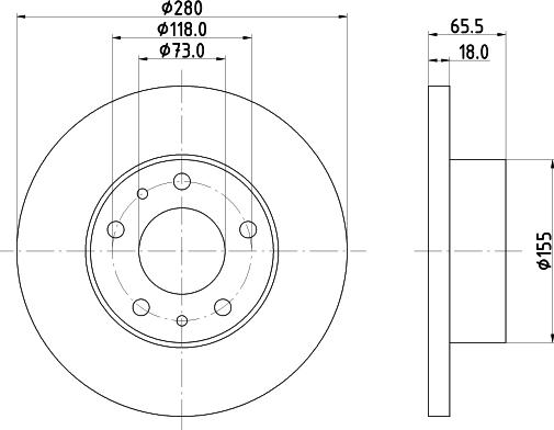 Mintex MDC993 - Discofreno www.autoricambit.com