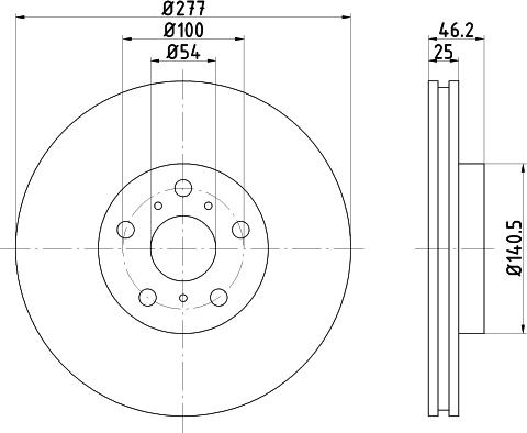 Mintex MDC901 - Discofreno www.autoricambit.com