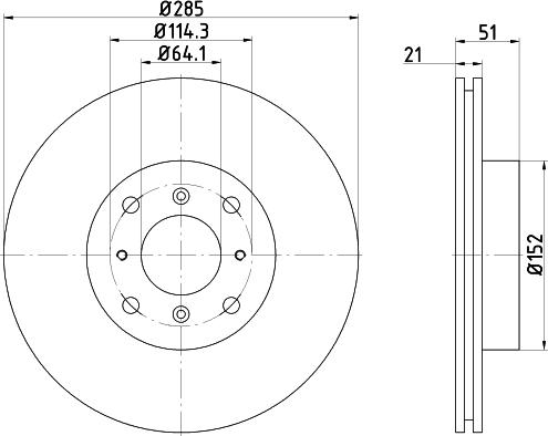 Mintex MDC440 - Discofreno www.autoricambit.com