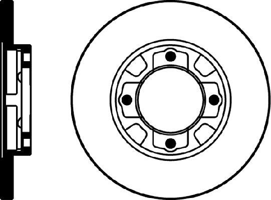 Mintex MDC581 - Discofreno www.autoricambit.com