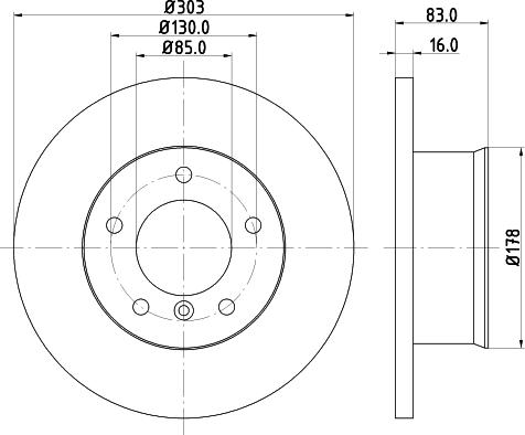 Mintex MDC671 - Discofreno www.autoricambit.com